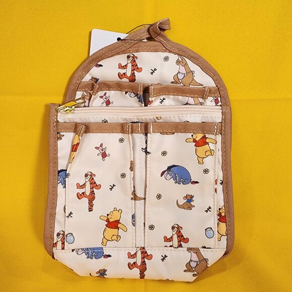 Disney Winnie The Pooh Friends Mini Backpack Organizer Her Universe NEW - Picture 7 of 7
